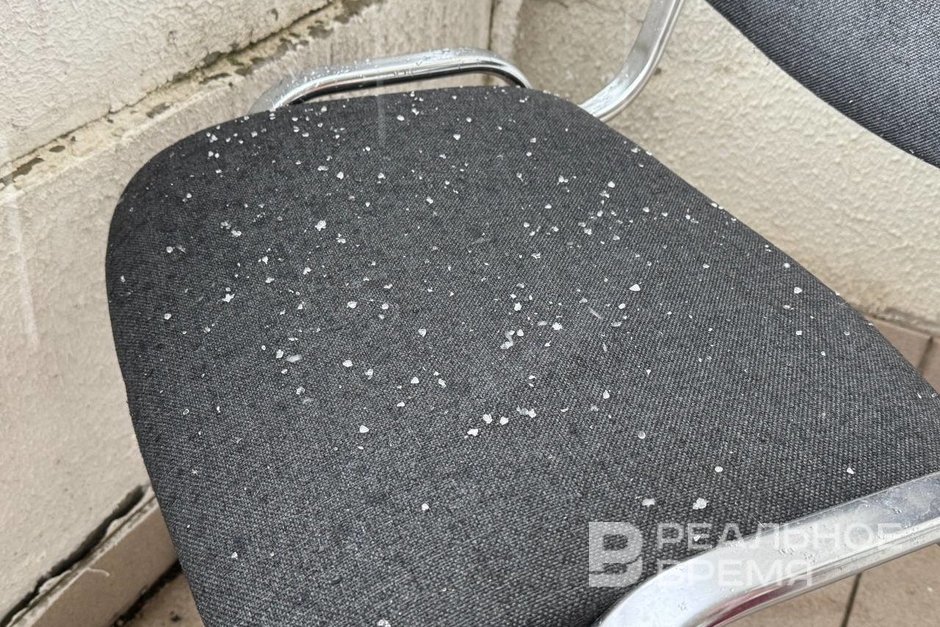 В Казани выпал град