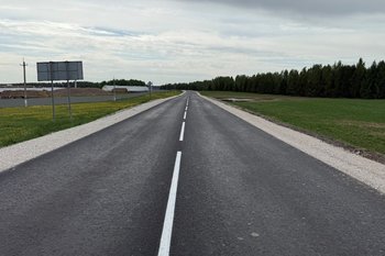 В Татарстане обновили дорогу Балтаси — Шемордан, связывающую пять населенных пунктов