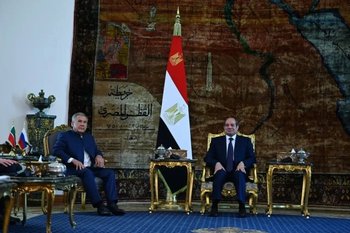 Рустам Минниханов обсудил перспективы сотрудничества с президентом Египта