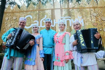 На федеральном Сабантуе в Якутске в качестве приза вместо барана вручили северного оленя