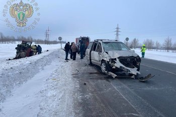 На трассе М-7 в Менделеевском районе Татарстана столкнулись Renault и Mazda — один человек погиб