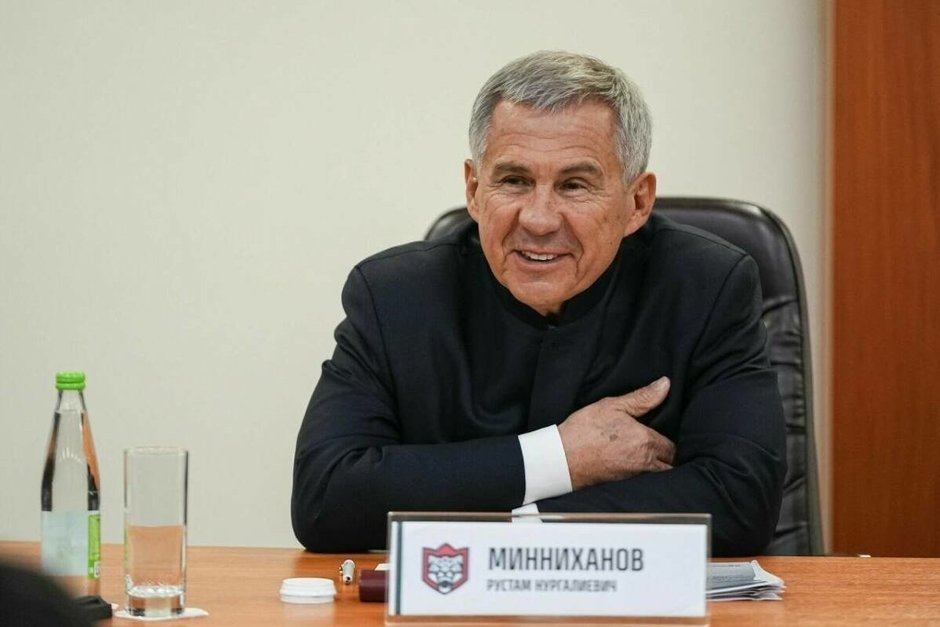 Рустам Минниханов: «Ак Барс» — наша гордость. Уверен, у нас прекрасная команда»