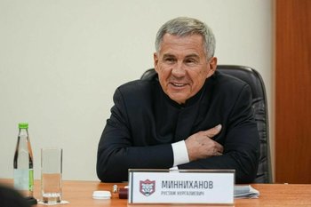 Рустам Минниханов: «Ак Барс» — наша гордость. Уверен, у нас прекрасная команда»