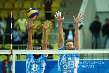 Казанские волейбольные клубы вышли в полуфиналы чемпионатов России
