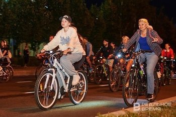 Казанский «Ночной велофест» посетили более 4 тыс. человек