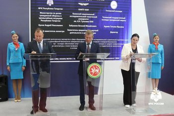 Орлов подписал соглашение между МЧС РТ, КНИТУ-КАИ и одним Тетюшским колледжем