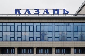 В казанском порту столкнулись два теплохода