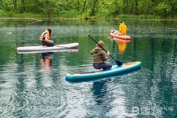 В России могут начать штрафовать сапсерферов за катание без спасательных средств