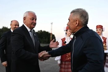 Рустам Минниханов прибыл с рабочим визитом в Беларусь