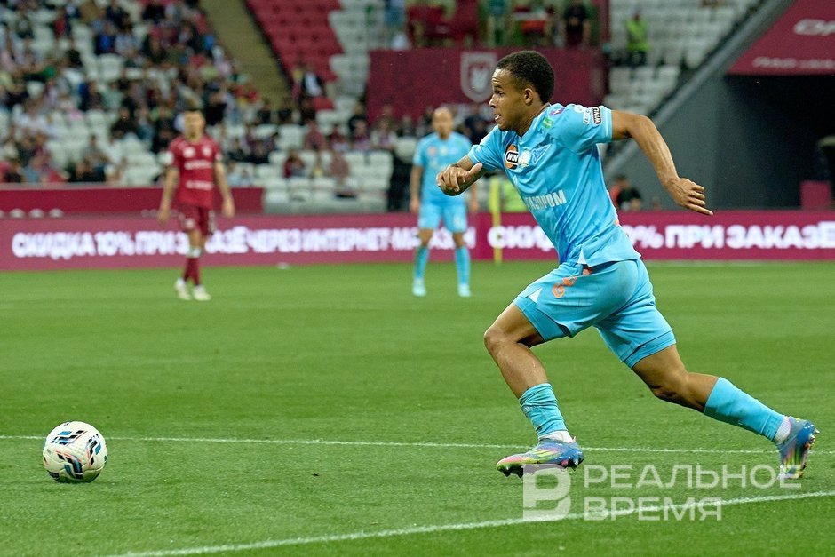 «Зенит» обыграл «Рубин» в Санкт-Петербурге с минимальным счетом