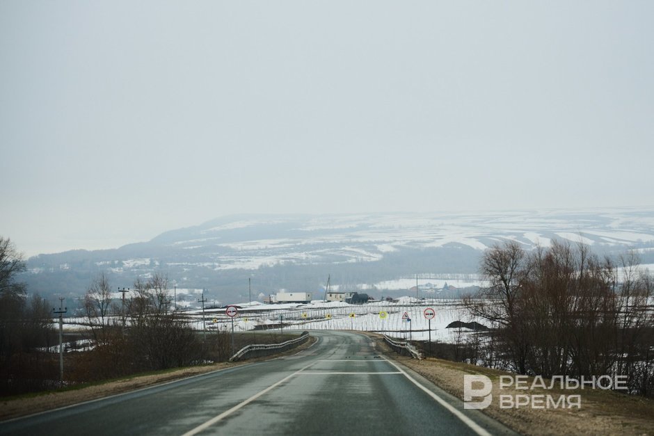 Гололедица ожидается на востоке Татарстана 23 апреля
