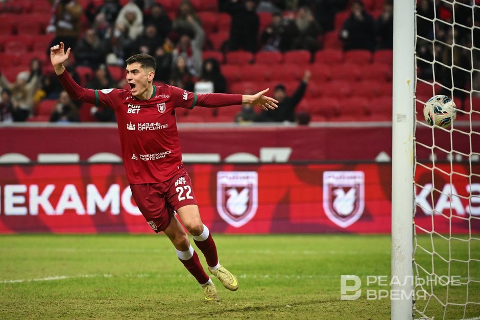 «Рубин» одержал победу над московским «Динамо» с минимальным счетом