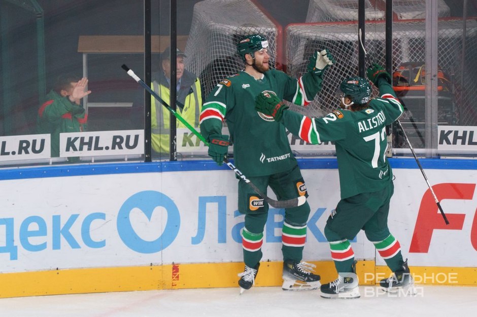 «Ак Барс» обыграл в гостях «Металлург» в матче с семью забитыми голами