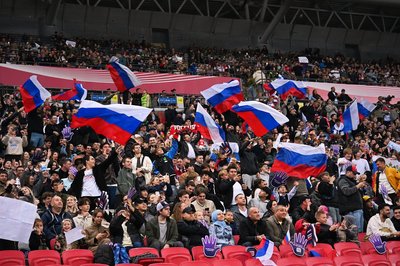 Матч Россия — Иран занял 17-е место по посещаемости в истории «Казань Арены»