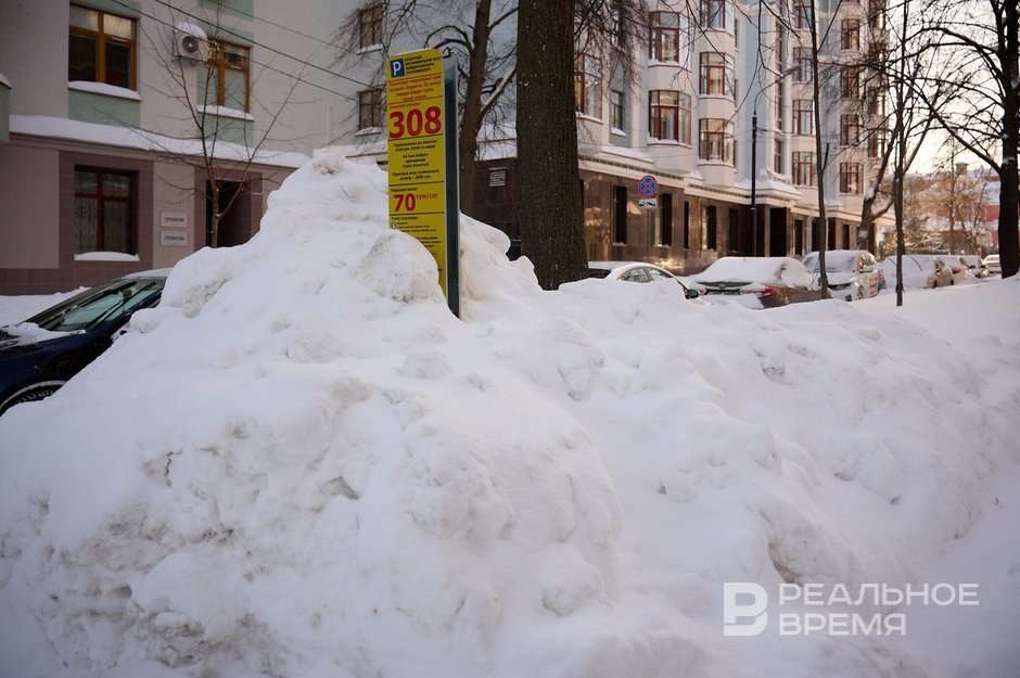 В Казани 3 и 4 февраля отменят плату за муниципальные парковки из‑за плана «Буран»
