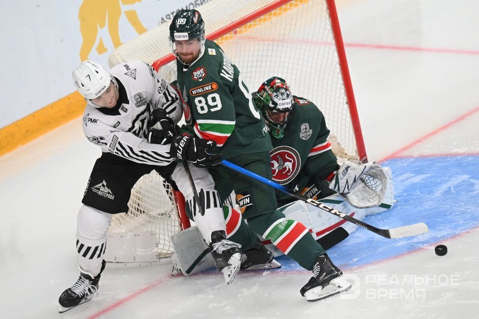 «Ак Барс» определился с составом на второй матч серии плей-офф с «Трактором» в Казани