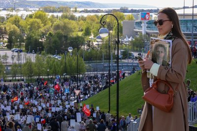 «Память живет в каждой семье». По Казани прошел «Бессмертный полк»