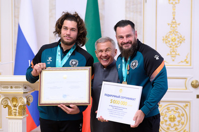 Рустам Минниханов: «Ваше чемпионство — это триумф многолетней работы»