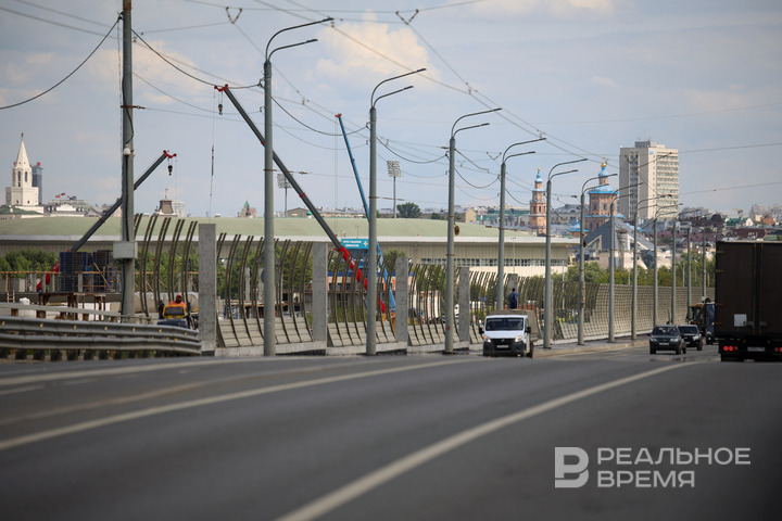 Движение трамваев №5 и №7 приостановлено в Казани из-за ДТП на Кировской дамбе