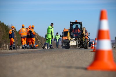 В Казани выполнено около 30% дорожных работ, в Набережных Челнах — 1,2%