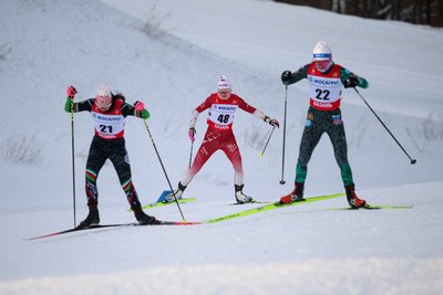 Женская сборная Татарстана заняла третье место в командном спринте на чемпионате России по лыжам