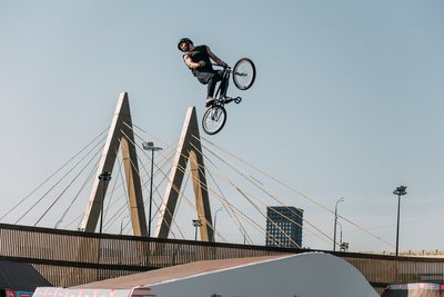 В экстрим-парке «Урам» завершился чемпионат России по BMX-фристайлу