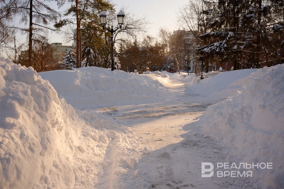 Сегодня в Татарстане ожидается до -14 градусов