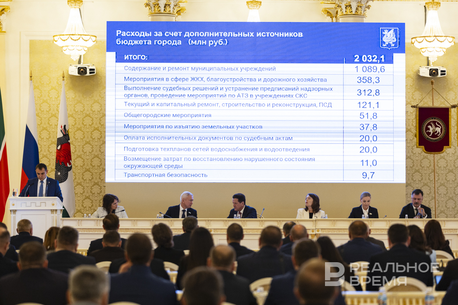 В Казани увеличили расходы городского бюджета на 2 млрд рублей