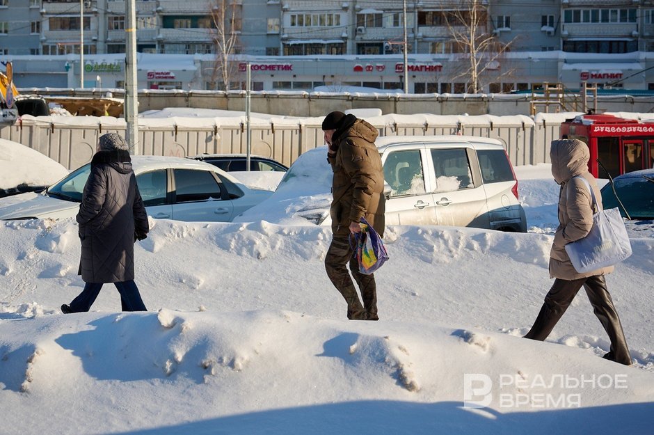 В Татарстане сохранятся морозы до выходных, в субботу уже ожидается -1 градус