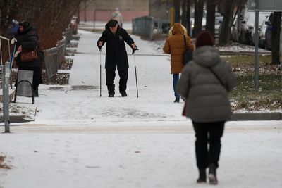 Госавтоинспекция Татарстана предупредила о гололеде на дорогах республики