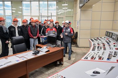 Экскурсия для студентов на Казанскую ТЭЦ-3