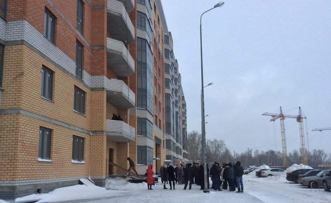 В Казани готовят к сдаче блок проблемного дома «ФОНа»