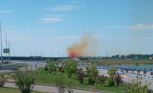 МЧС: желтый дым над Казанским пороховым заводом неопасен