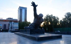 В Казани завершается реконструкция мемориального комплекса возле парка Горького