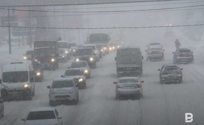 В Мензелинском районе РТ на трассе М-7 из-за ДТП перекрыли движение