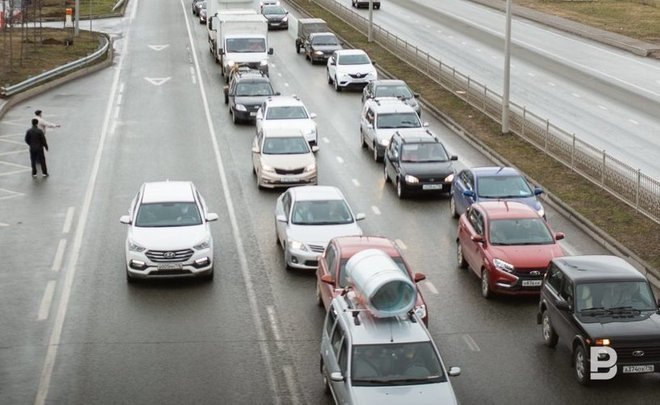 На участке Большого Казанского кольца 31 августа в тестовом режиме запустят движение транспорта