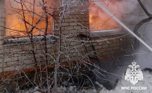 На пожаре в Нижнекамском районе Татарстана спасли мужчину