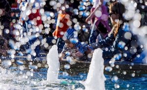 Сегодня в Казани заработает первый фонтан