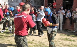 Под Казанью проходят испытания спецназа Росгвардии на краповый берет