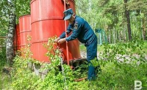 В МЧС Татарстана сообщили о горении сухой травы на ж/д станциях в Альметьевском и Лениногорском районах