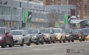 В Казани днем в четверг пробки достигли 9 баллов