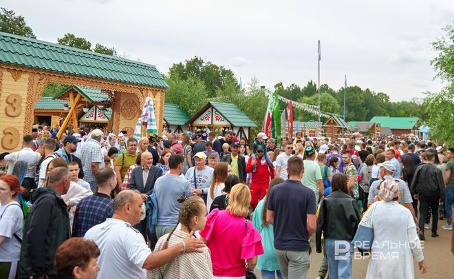 Сабантуй в казанском Мирном посетили свыше 110 тысяч человек