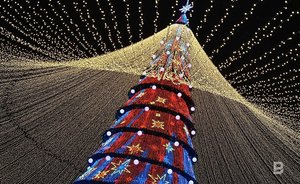 Власти Казани сочли некорректным назвать стоимость новогодней иллюминации в городе