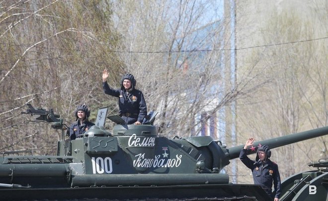В центре Казани ограничат движение транспорта в связи с подготовкой и празднованием Дня Победы