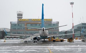 Казанский аэропорт провалил проверку снегопадом