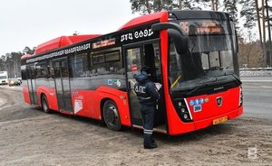 В Казани в результате столкновения двух автобусов пострадали два человека