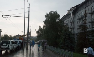 Жителей Татарстана предупредили о грозах и сильном ветре в воскресенье