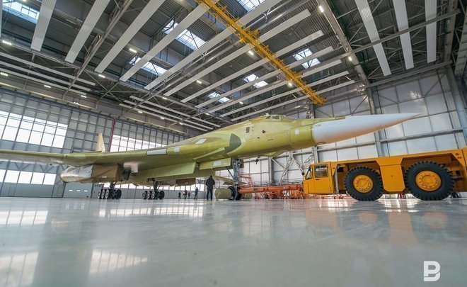 Минобороны России получит первый Ту-160М с завода в Казани в 2021 году