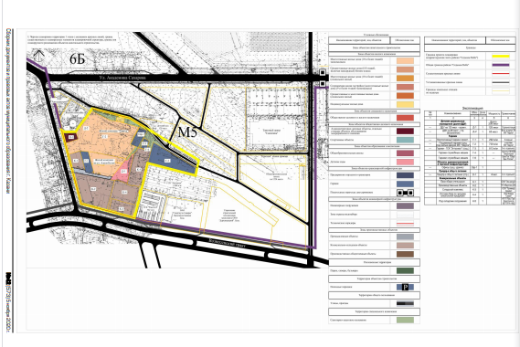 Проект планировки территории казань