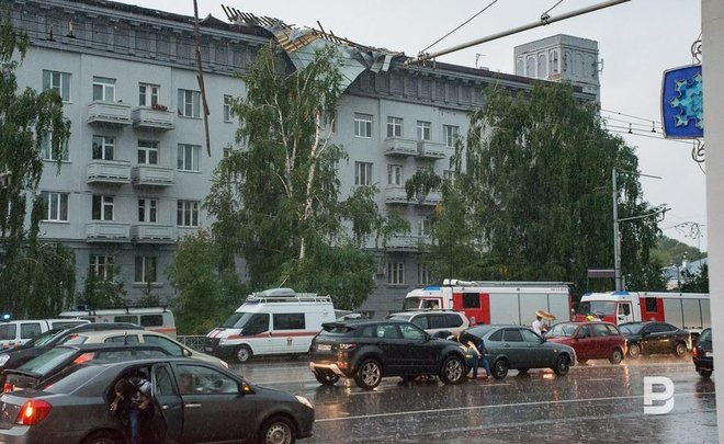 В Татарстане в субботу ожидается гроза, град и сильный ветер